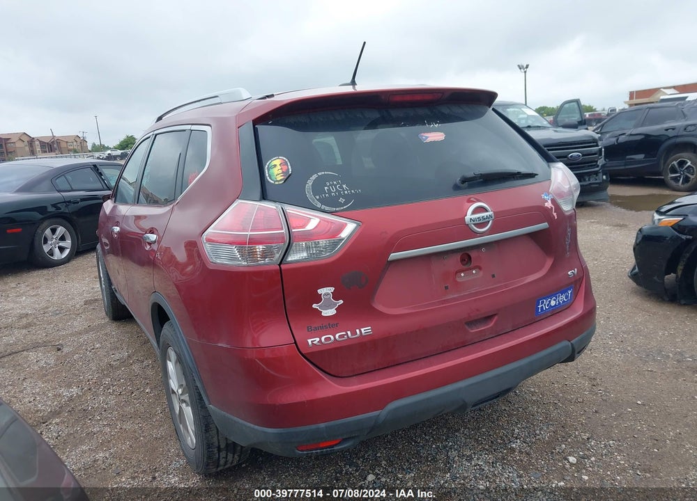 2015 NISSAN ROGUE SV VIN: 5N1AT2MTXFC849115