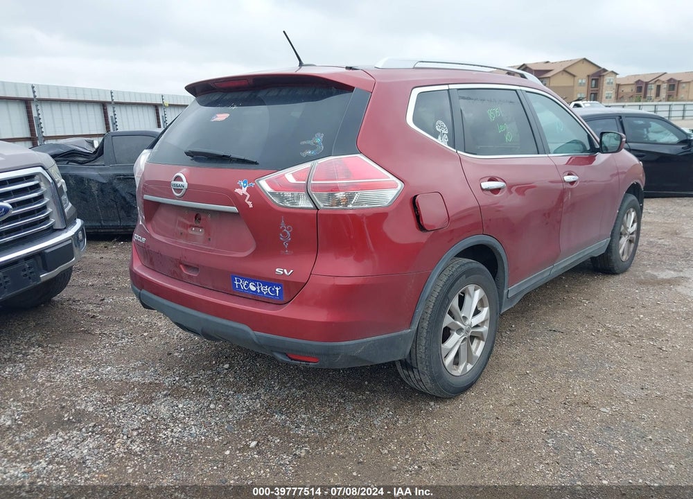 2015 NISSAN ROGUE SV VIN: 5N1AT2MTXFC849115
