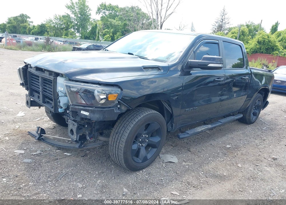 2019 RAM 1500 BIG HORN/LONE STAR 4X4 5'7 BOX VIN: 1C6SRFFT6KN695262