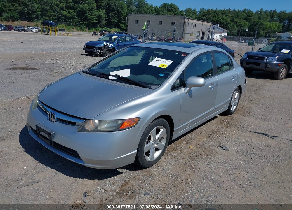 2008 HONDA CIVIC EX VIN: 1HGFA16858L066498