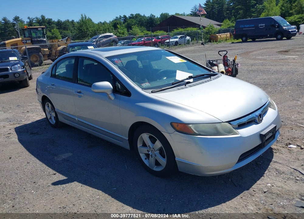 2008 HONDA CIVIC EX VIN: 1HGFA16858L066498