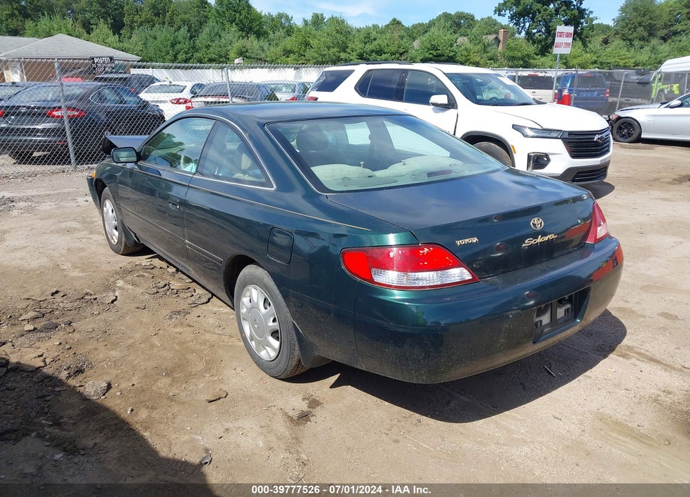 2001 TOYOTA CAMRY SOLARA SE VIN: 2T1CG22P41C434587