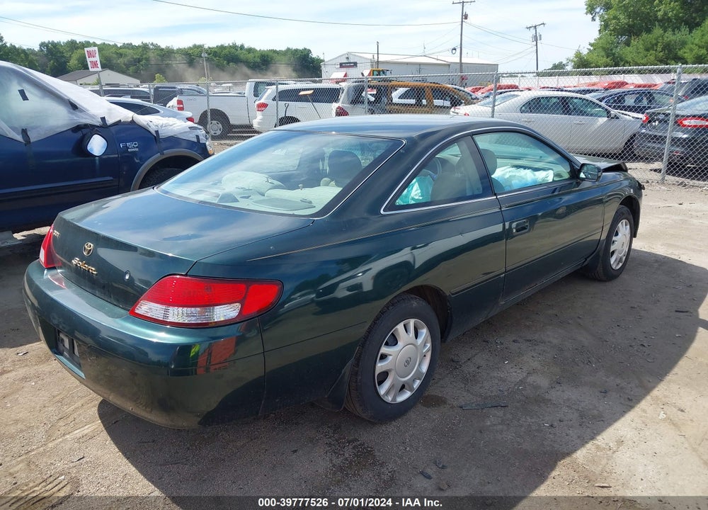 2001 TOYOTA CAMRY SOLARA SE VIN: 2T1CG22P41C434587