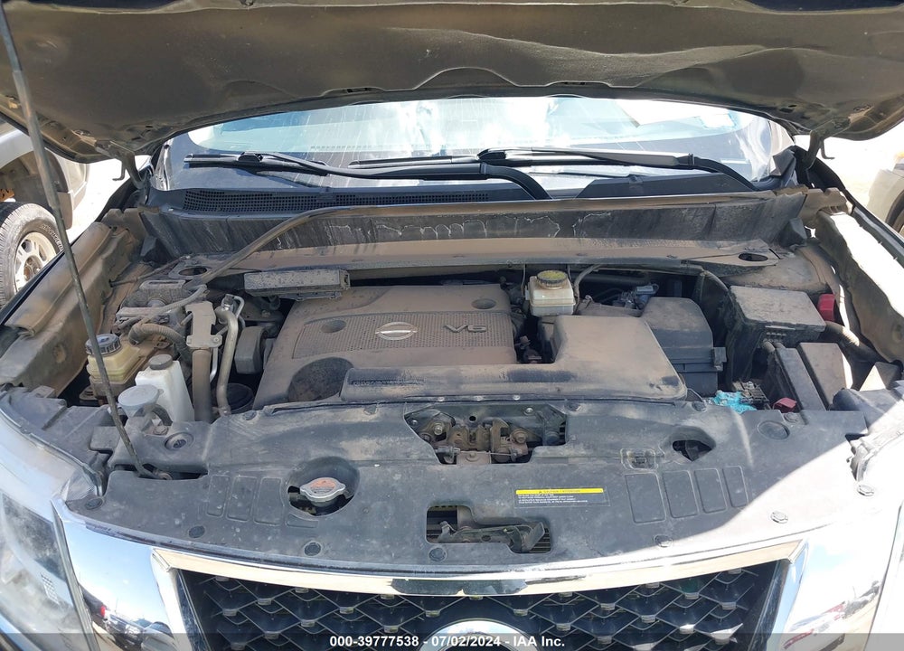 2014 NISSAN PATHFINDER PLATINUM VIN: 5N1AR2MM0EC731242