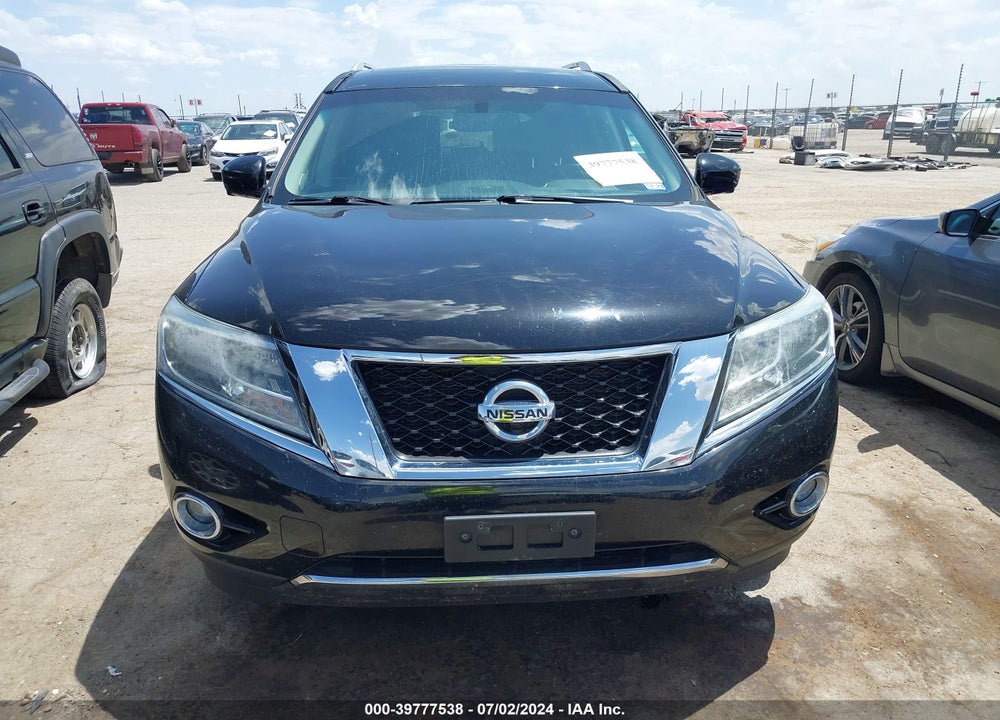 2014 NISSAN PATHFINDER PLATINUM VIN: 5N1AR2MM0EC731242