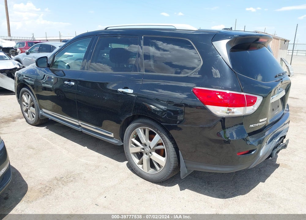 2014 NISSAN PATHFINDER PLATINUM VIN: 5N1AR2MM0EC731242