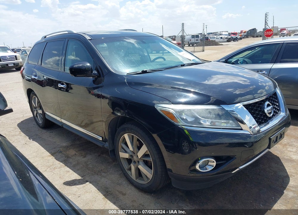 2014 NISSAN PATHFINDER PLATINUM VIN: 5N1AR2MM0EC731242
