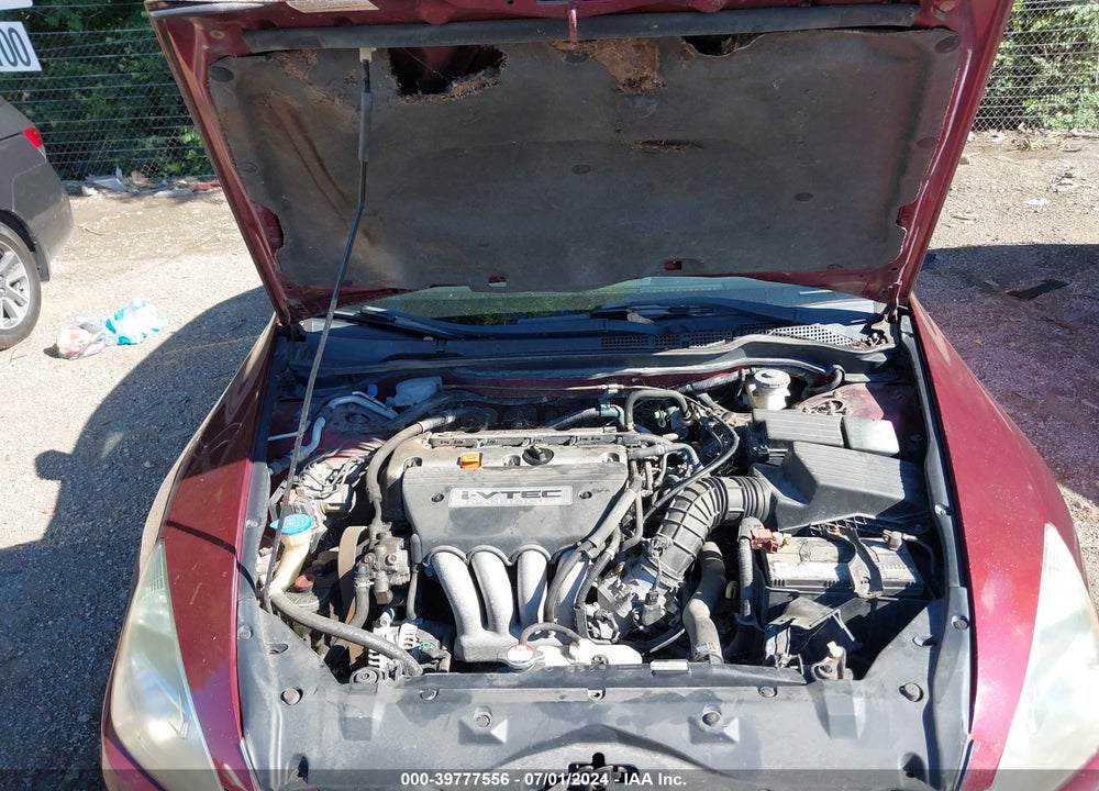2003 HONDA ACCORD 2.4 EX VIN: 1HGCM56633A031804