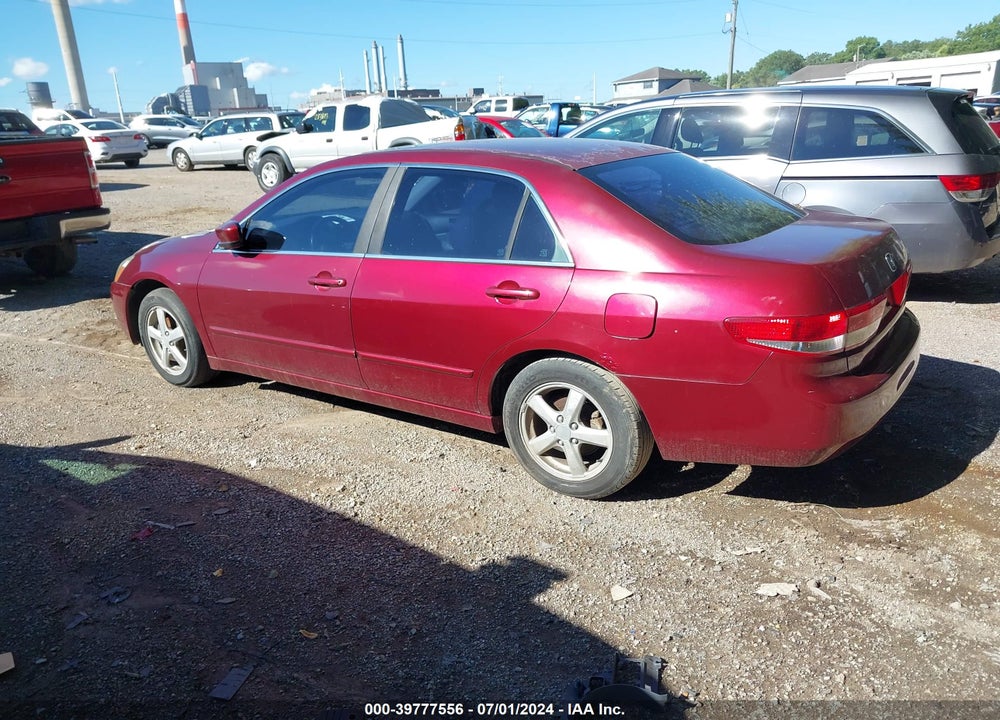 2003 HONDA ACCORD 2.4 EX VIN: 1HGCM56633A031804