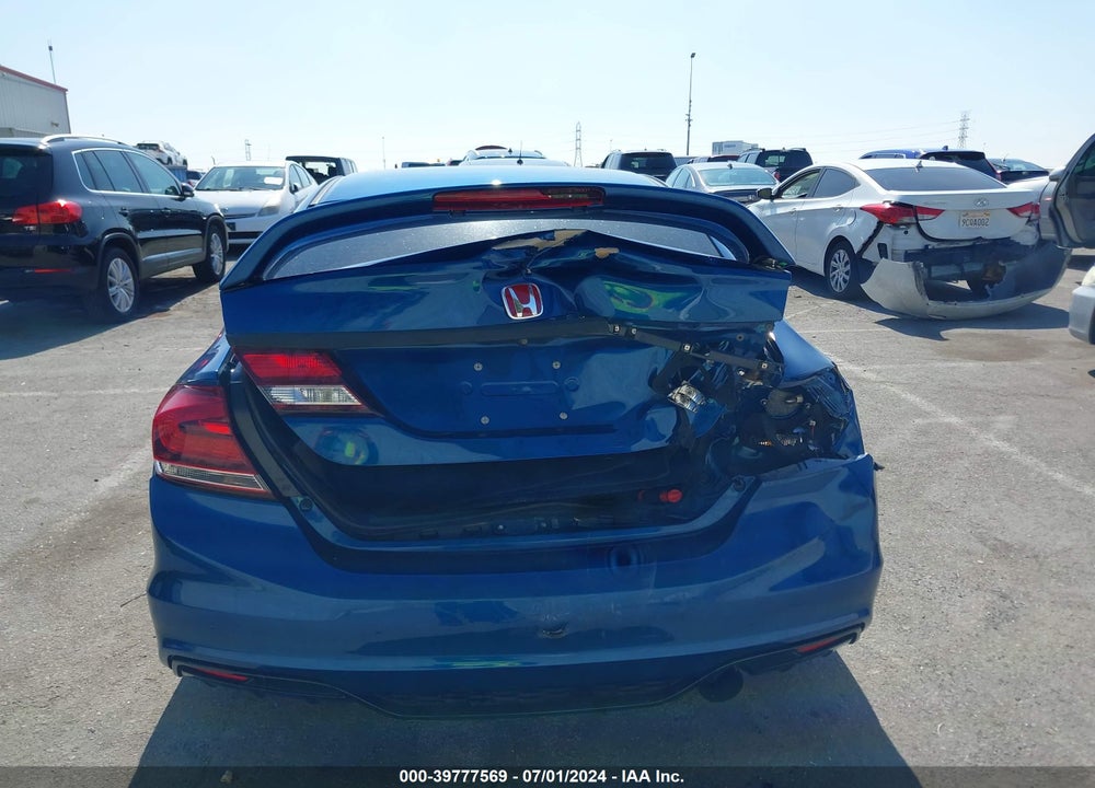 2015 HONDA CIVIC SI VIN: 2HGFB6E53FH709524