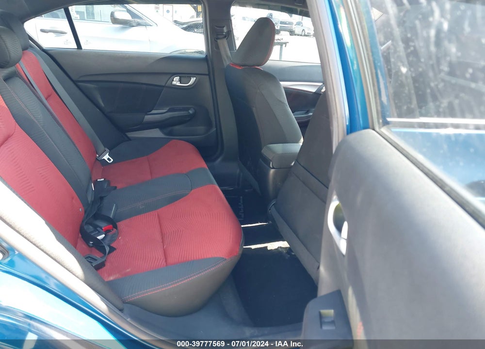 2015 HONDA CIVIC SI VIN: 2HGFB6E53FH709524