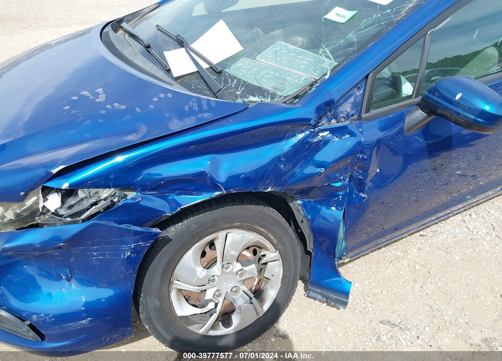 2015 HONDA CIVIC LX VIN: 19XFB2F50FE019280