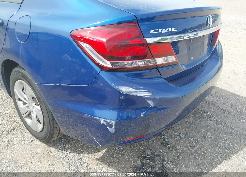 2015 HONDA CIVIC LX VIN: 19XFB2F50FE019280