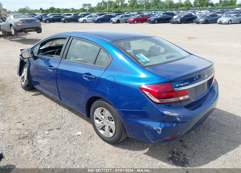 2015 HONDA CIVIC LX VIN: 19XFB2F50FE019280