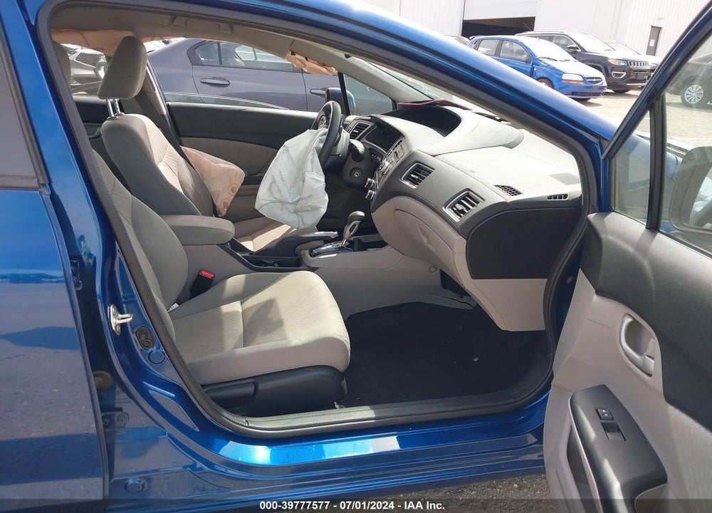 2015 HONDA CIVIC LX VIN: 19XFB2F50FE019280