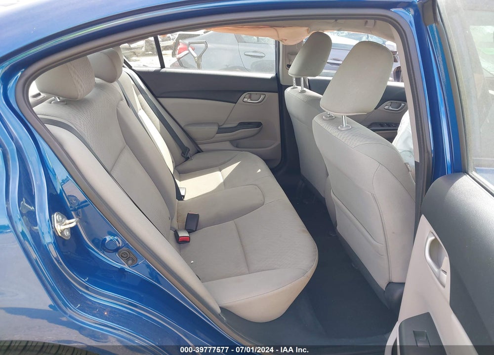 2015 HONDA CIVIC LX VIN: 19XFB2F50FE019280