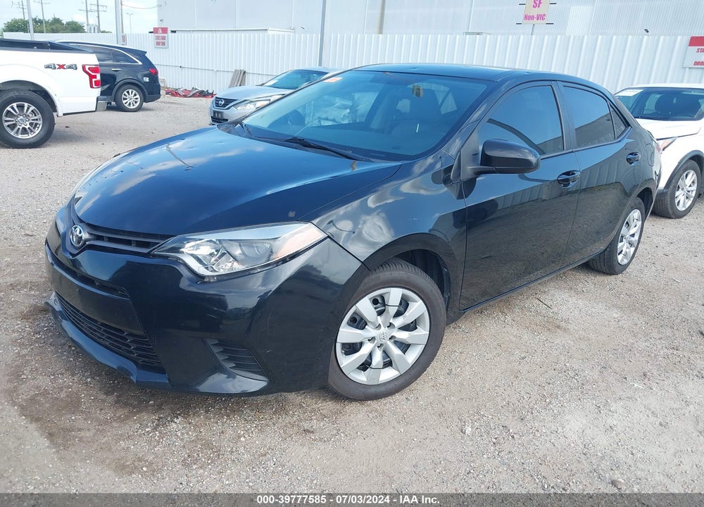 2016 TOYOTA COROLLA LE VIN: 2T1BURHE8GC626901