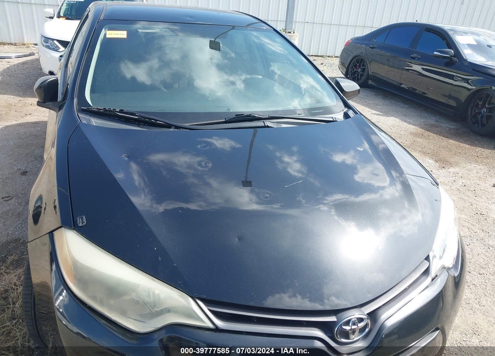 2016 TOYOTA COROLLA LE VIN: 2T1BURHE8GC626901