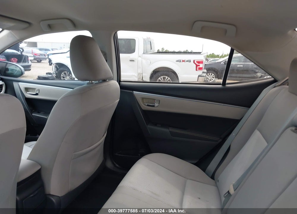 2016 TOYOTA COROLLA LE VIN: 2T1BURHE8GC626901