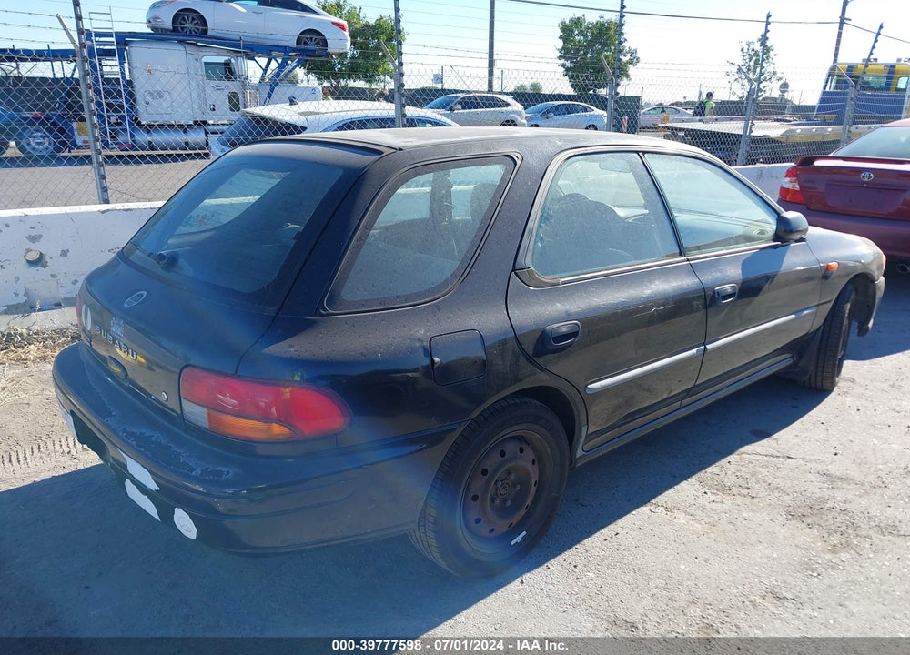 1999 SUBARU IMPREZA L VIN: JF1GF4355XG803289