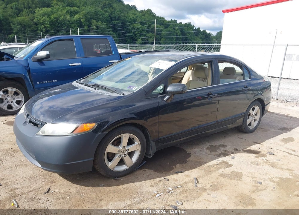 2006 HONDA CIVIC EX VIN: 1HGFA16846L089588