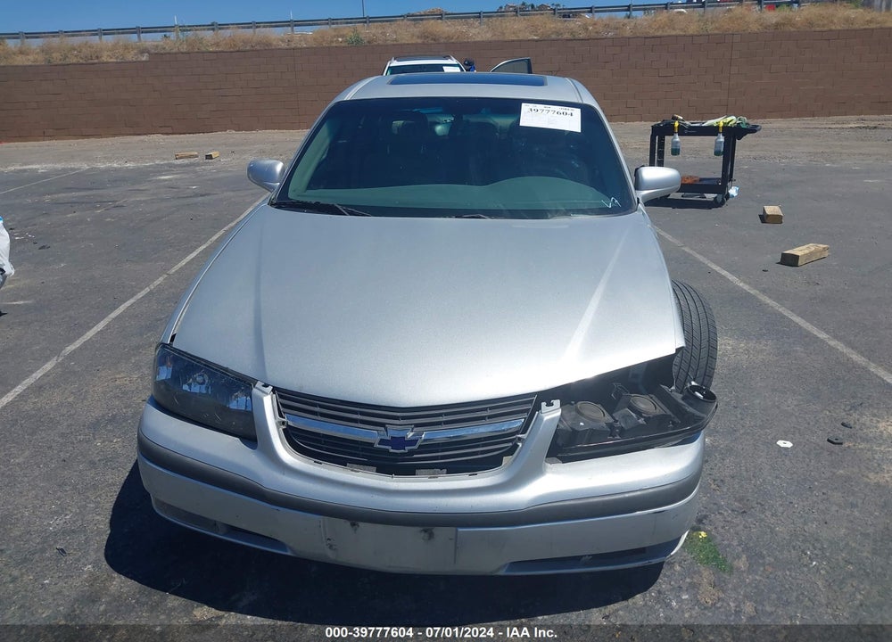 2003 CHEVROLET IMPALA LS VIN: 2G1WH55K639306410