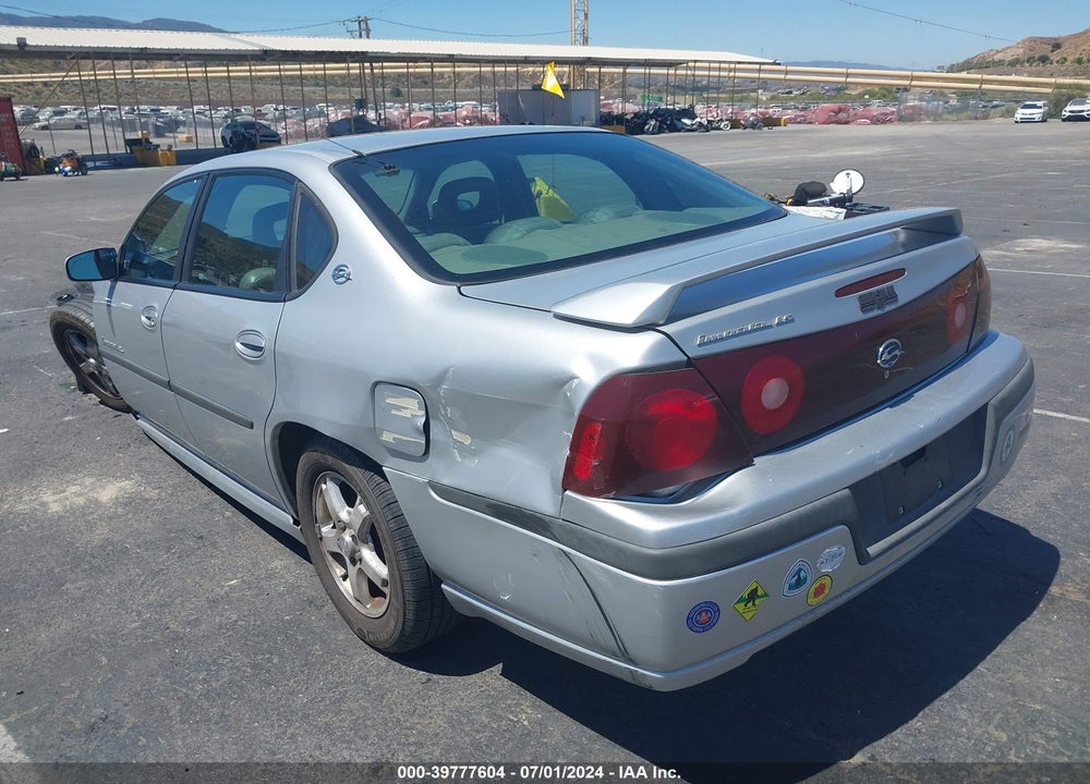 2003 CHEVROLET IMPALA LS VIN: 2G1WH55K639306410