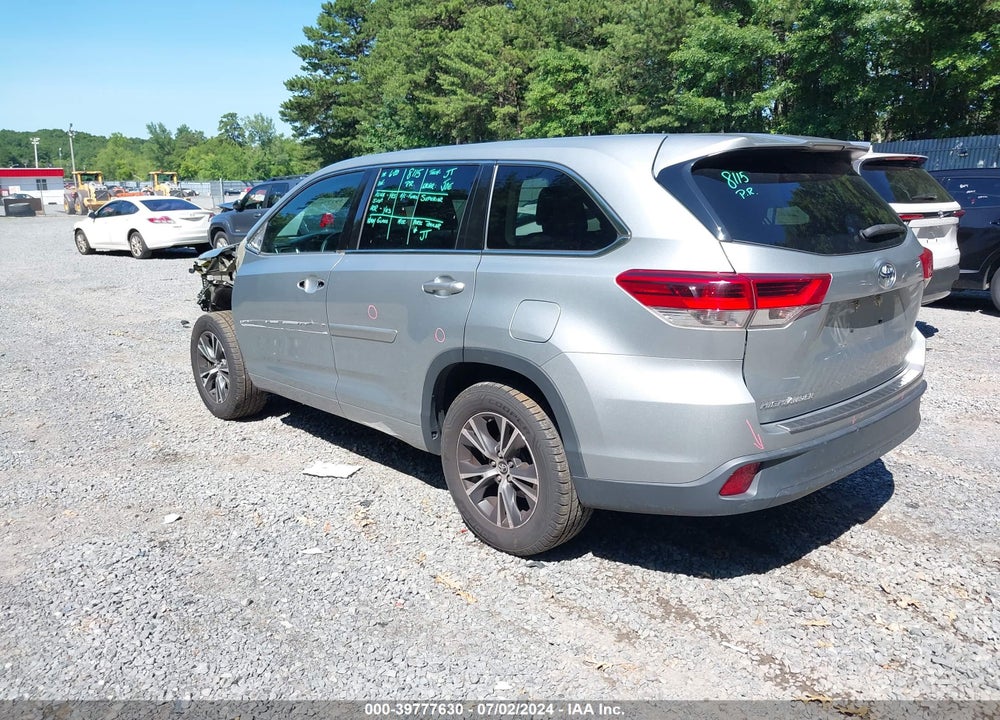 2017 TOYOTA HIGHLANDER VIN: 5TDZARFH7HS027260