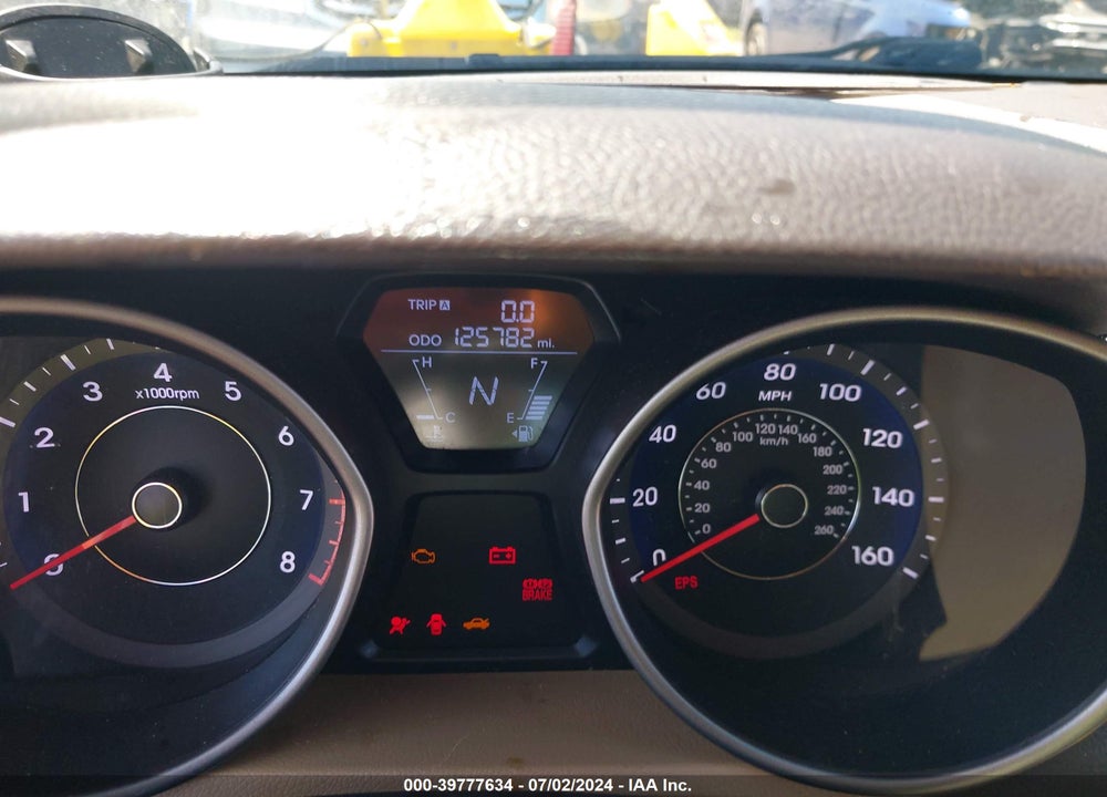 2013 HYUNDAI ELANTRA GLS VIN: 5NPDH4AE9DH368228