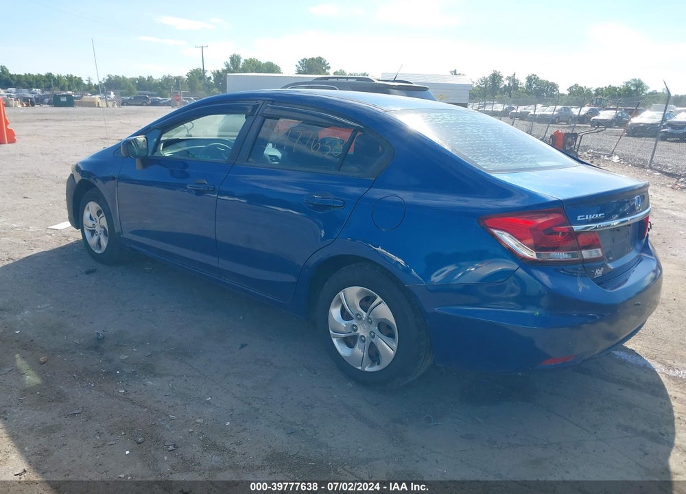 2015 HONDA CIVIC LX VIN: 2HGFB2F56FH542227