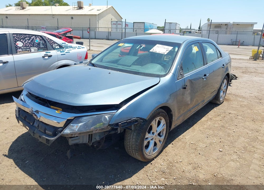2012 FORD FUSION SE VIN: 3FAHP0HG6CR419903