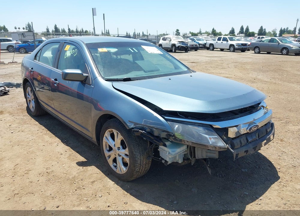 2012 FORD FUSION SE VIN: 3FAHP0HG6CR419903