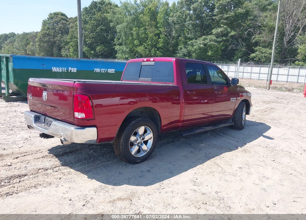 2019 RAM 1500 CLASSIC VIN: 1C6RR6TT7KS693346