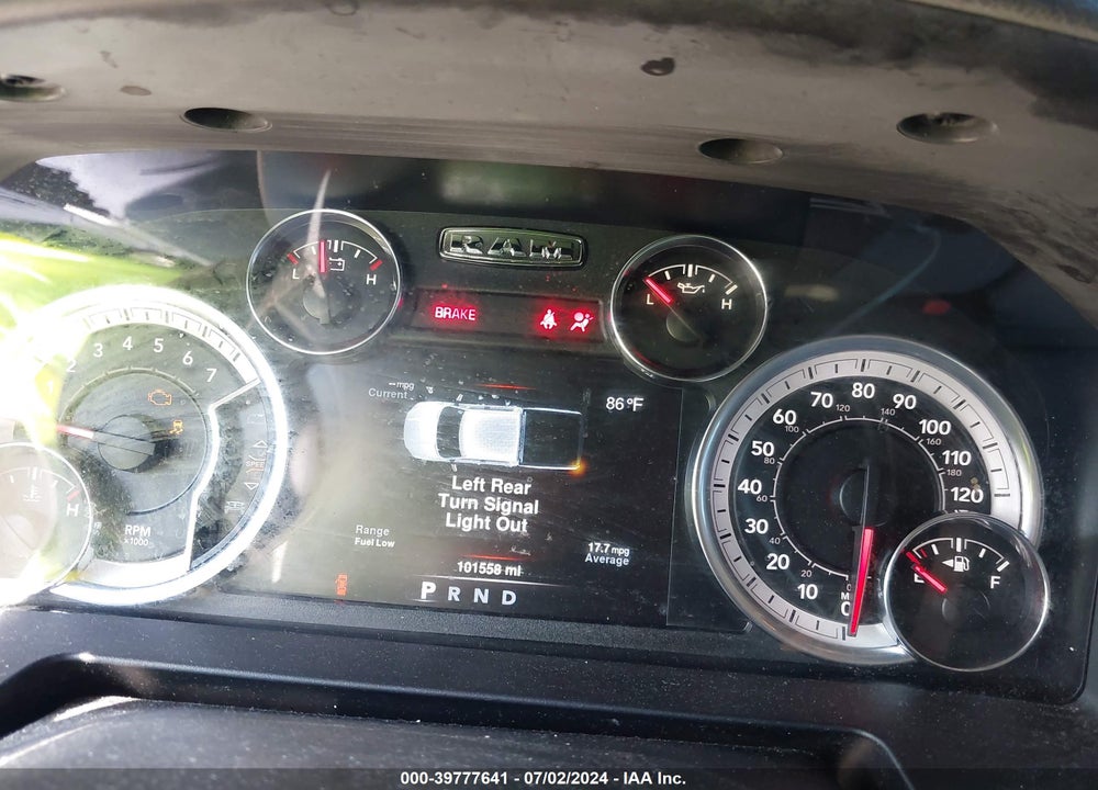 2019 RAM 1500 CLASSIC VIN: 1C6RR6TT7KS693346