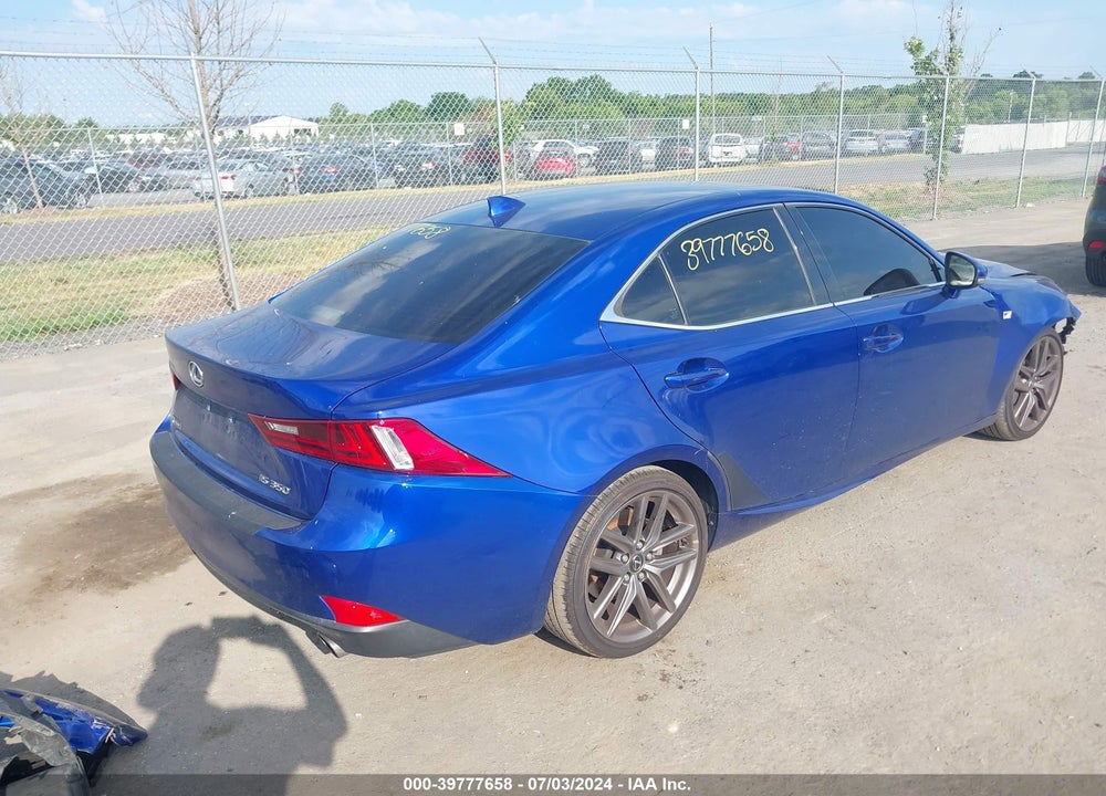 2016 LEXUS IS 350 VIN: JTHBE1D26G5025492