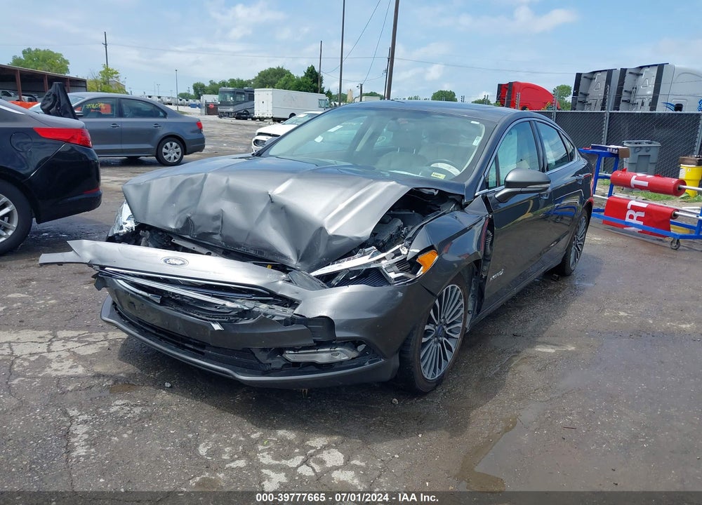 2017 FORD FUSION HYBRID TITANIUM VIN: 3FA6P0RU2HR279934