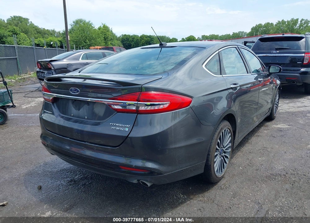 2017 FORD FUSION HYBRID TITANIUM VIN: 3FA6P0RU2HR279934