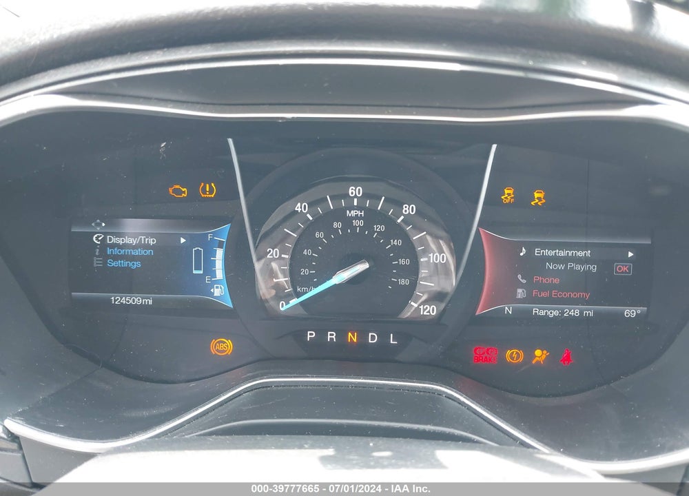 2017 FORD FUSION HYBRID TITANIUM VIN: 3FA6P0RU2HR279934