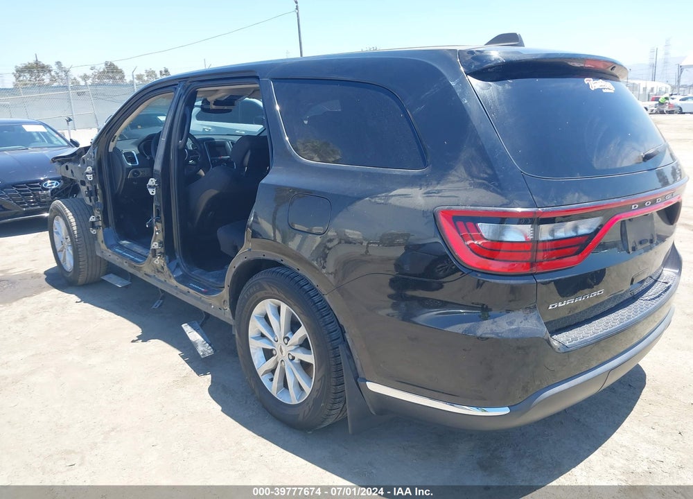 2019 DODGE DURANGO SXT RWD VIN: 1C4RDHAG4KC575600