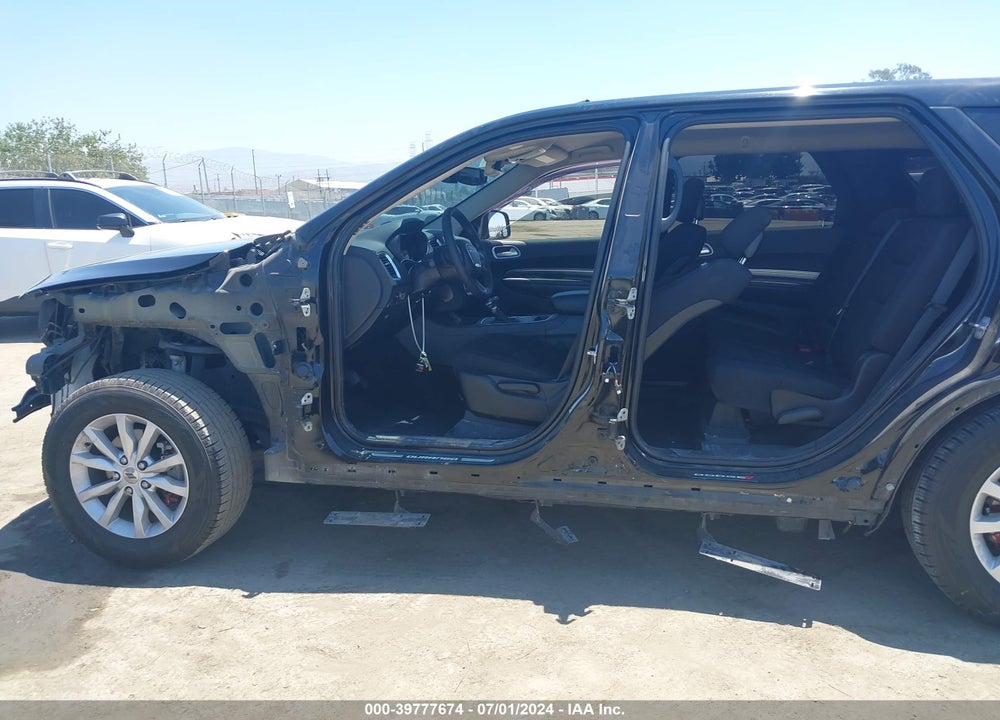 2019 DODGE DURANGO SXT RWD VIN: 1C4RDHAG4KC575600