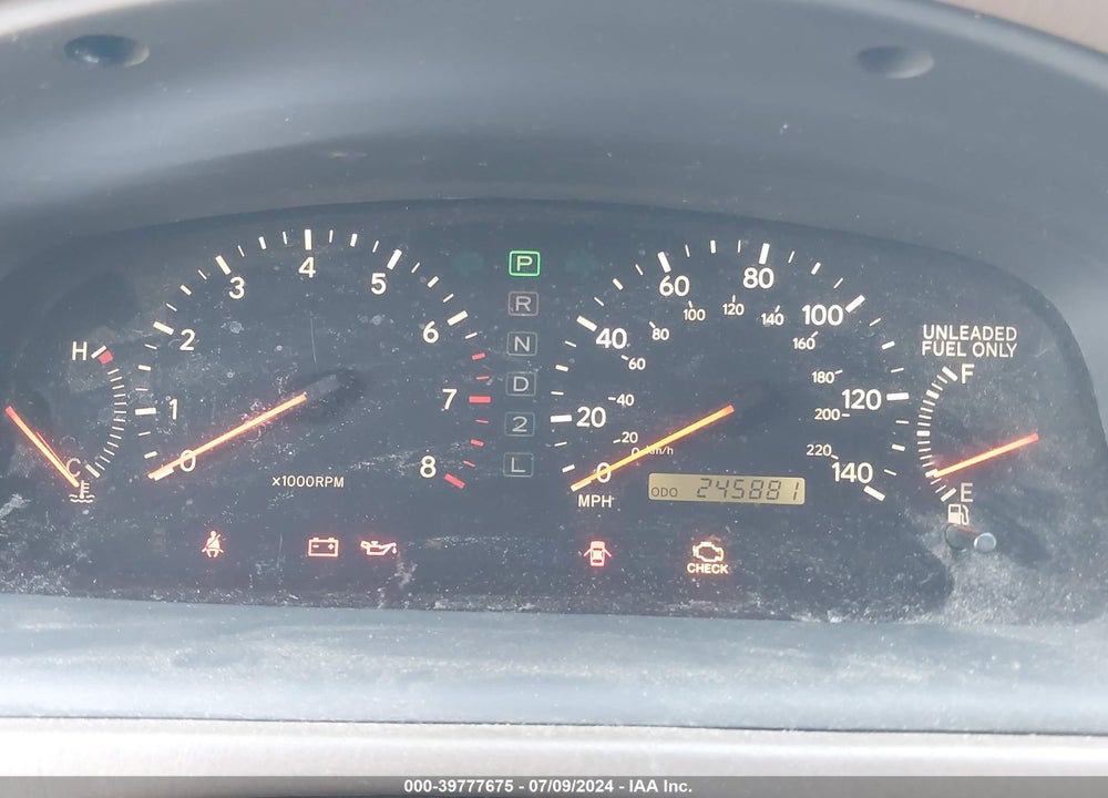 1999 LEXUS ES 300 VIN: JT8BF28G2X0190011