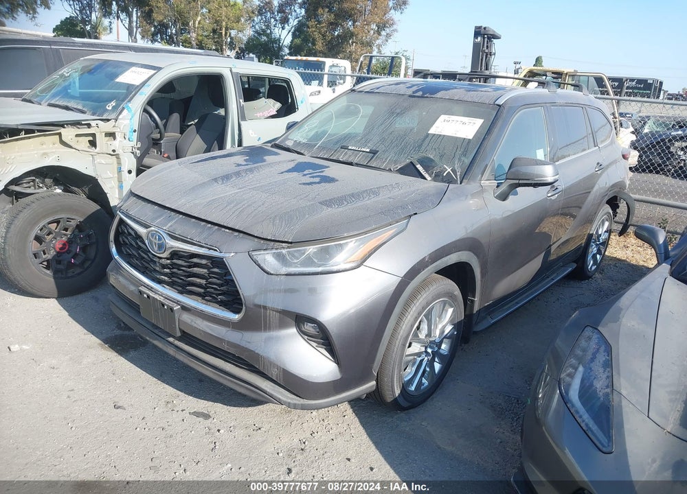 2024 TOYOTA HIGHLANDER HYBRID LIMITED VIN: 5TDXBRCH2RS142584