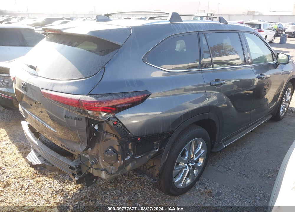 2024 TOYOTA HIGHLANDER HYBRID LIMITED VIN: 5TDXBRCH2RS142584