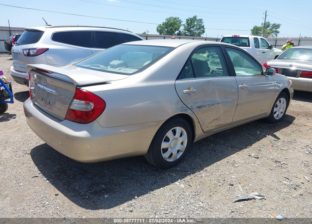 2003 TOYOTA CAMRY LE VIN: 4T1BE32K33U725613