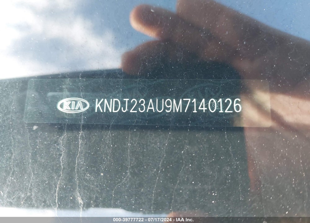 2021 KIA SOUL !/+/S VIN: KNDJ23AU9M7140126