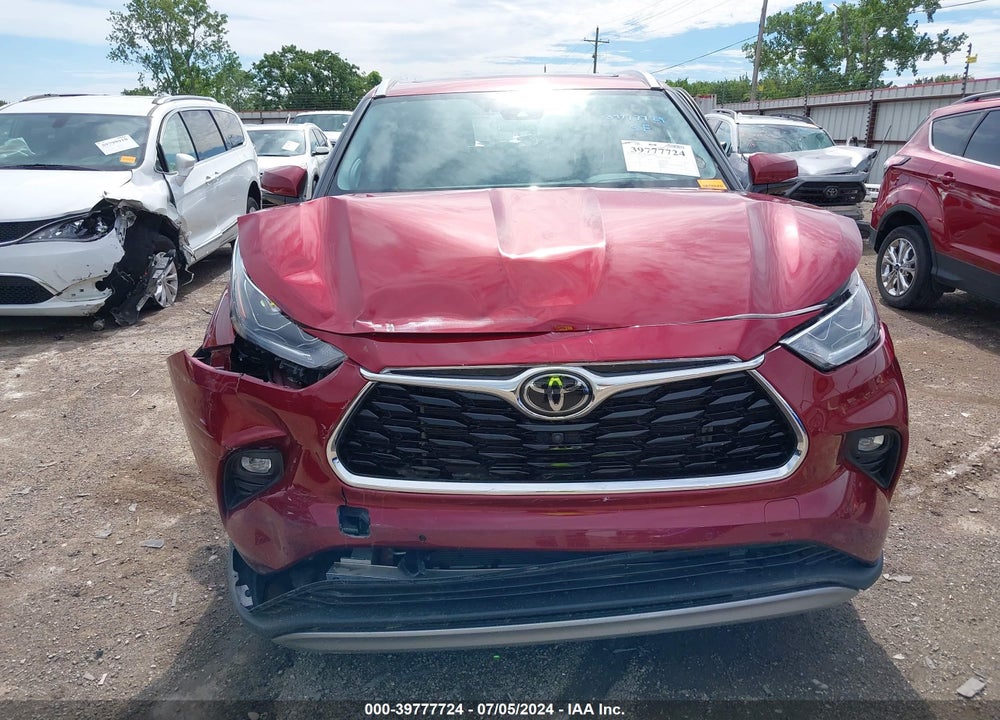 2021 TOYOTA HIGHLANDER PLATINUM VIN: 5TDFZRAH1MS071137