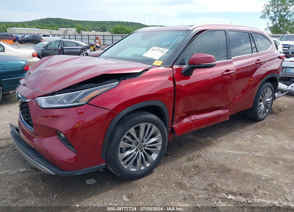 2021 TOYOTA HIGHLANDER PLATINUM VIN: 5TDFZRAH1MS071137