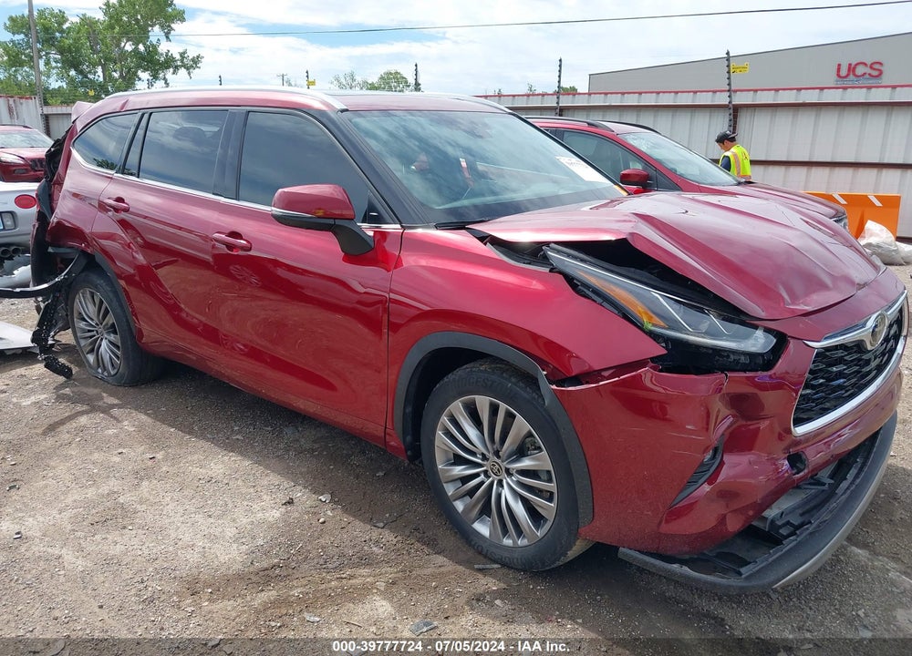 2021 TOYOTA HIGHLANDER PLATINUM VIN: 5TDFZRAH1MS071137