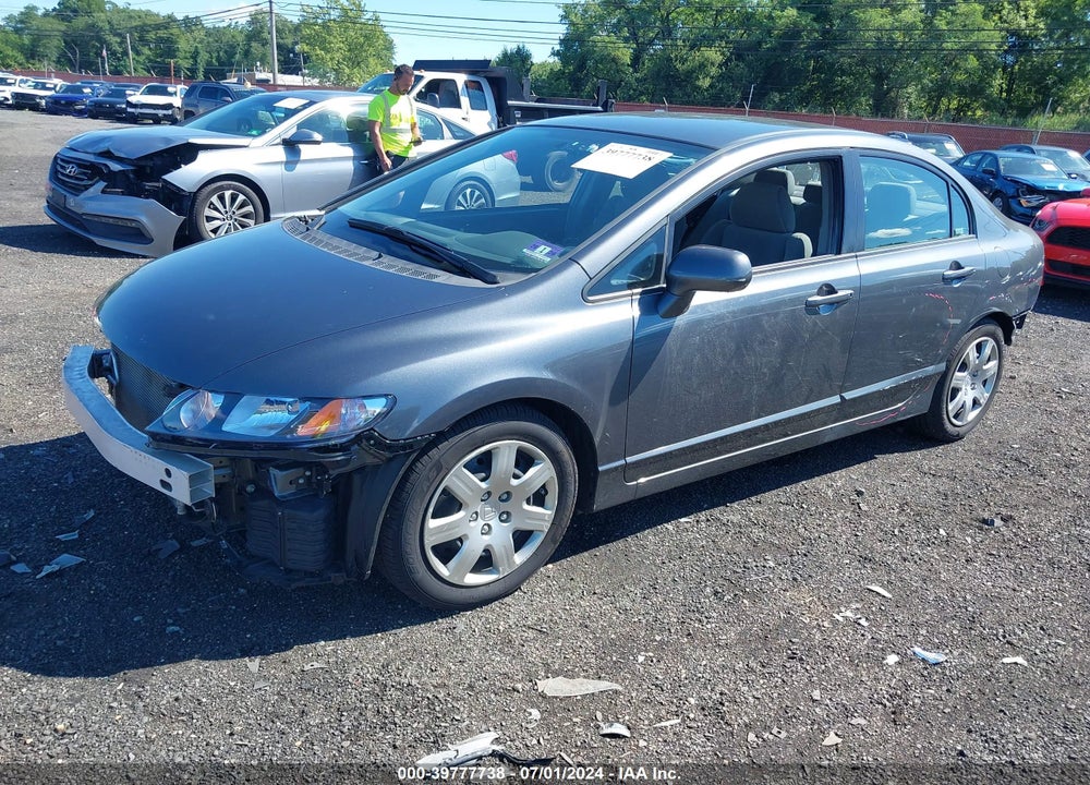 2009 HONDA CIVIC LX VIN: 2HGFA165X9H326897