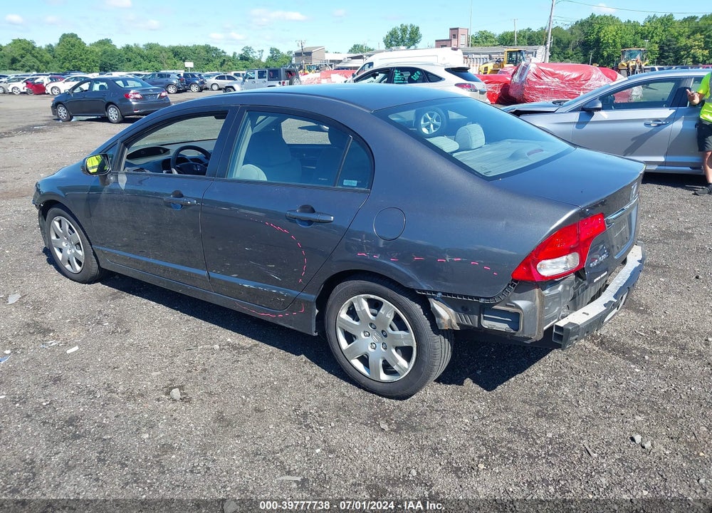 2009 HONDA CIVIC LX VIN: 2HGFA165X9H326897